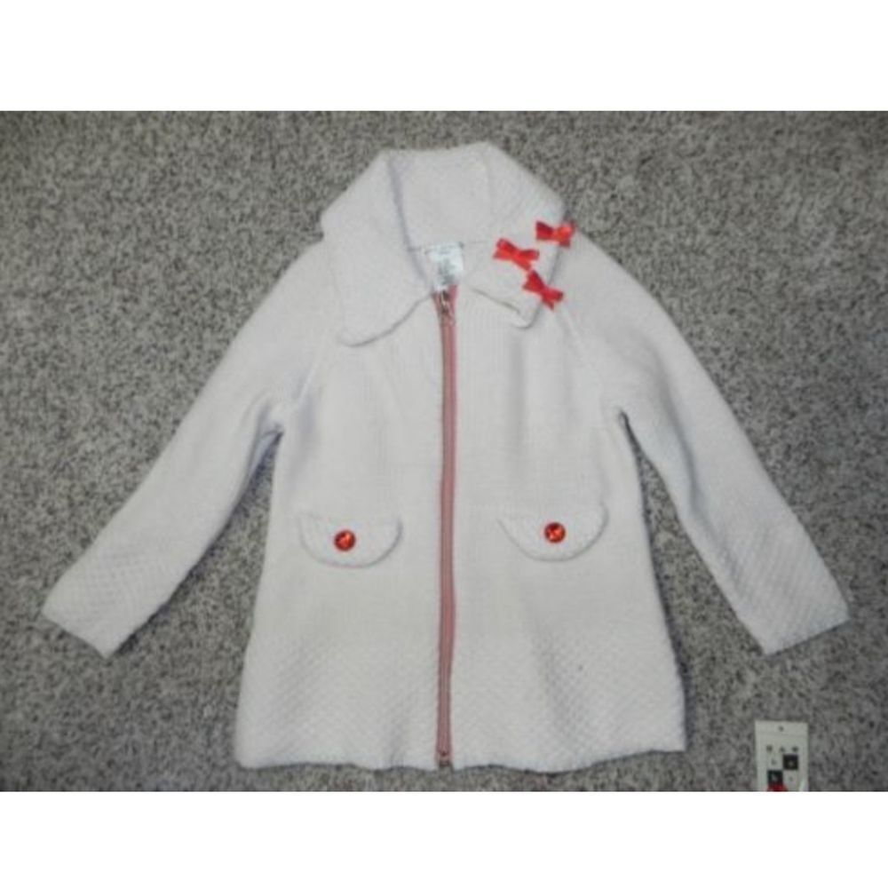 Max Studio Sweater Zip Front Girls 24 Months NWT